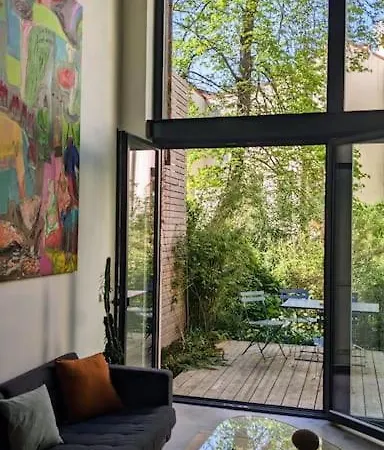 Oasis Romantique Avec Jardin شقة